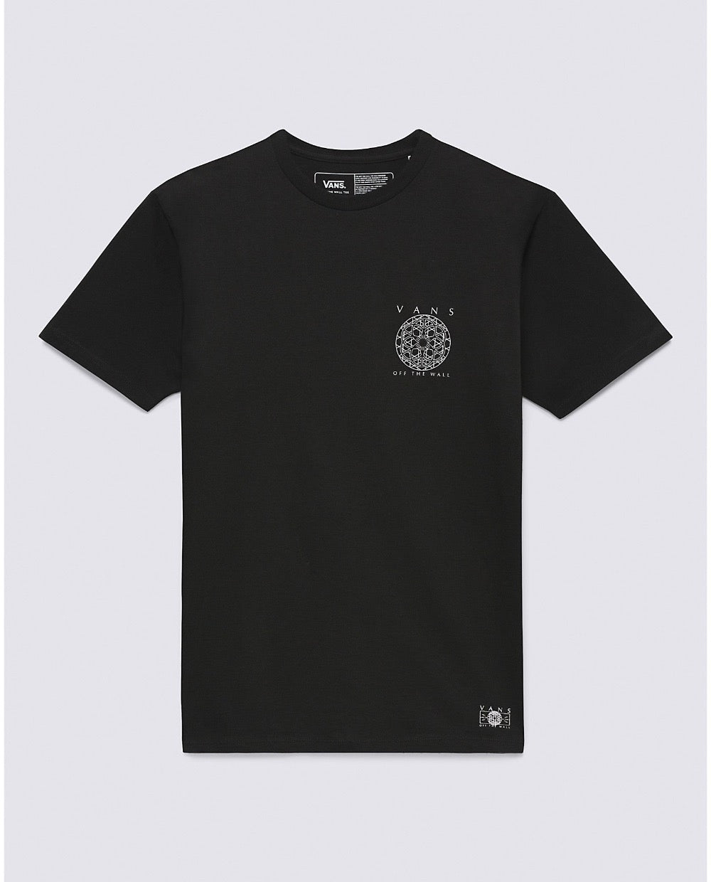 Vans Perris and Dennis Off The Wall T-Shirt in Black - M I L O S P O R T