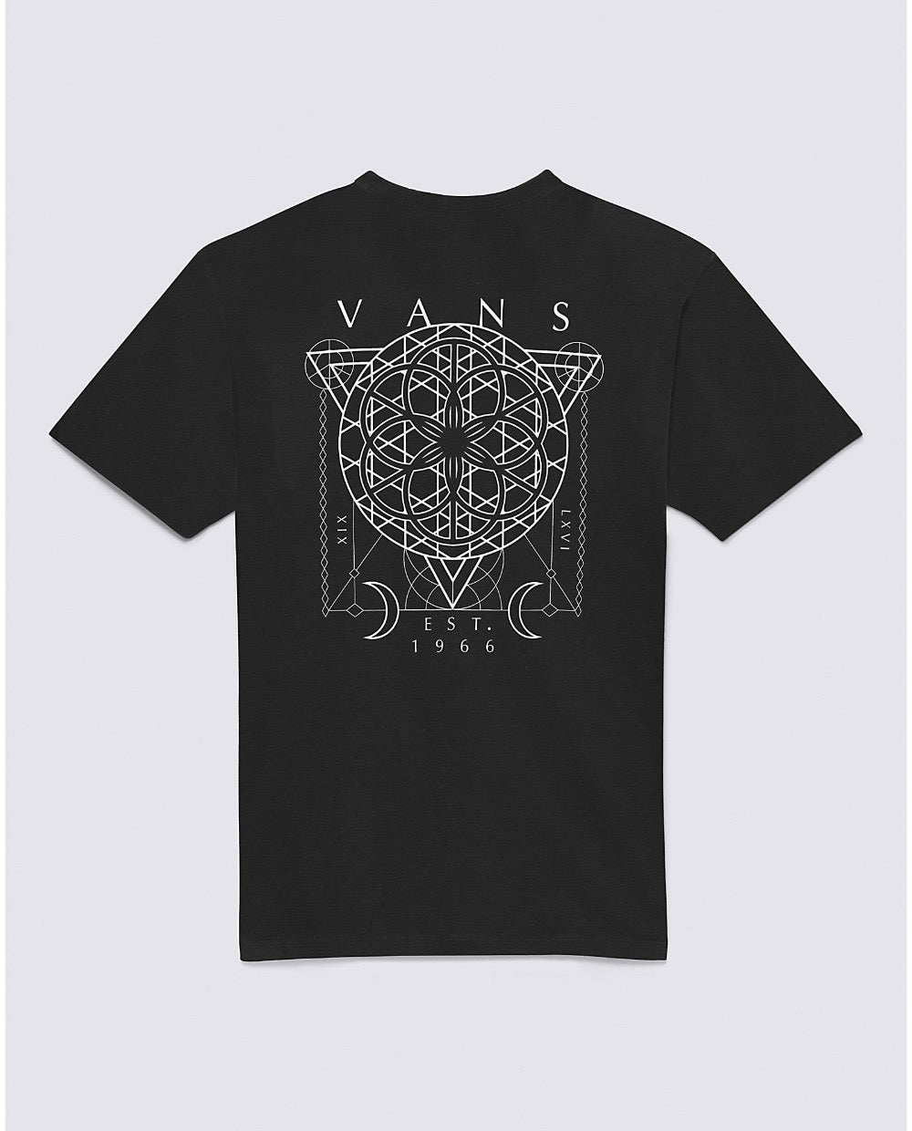 Vans Perris and Dennis Off The Wall T-Shirt in Black - M I L O S P O R T