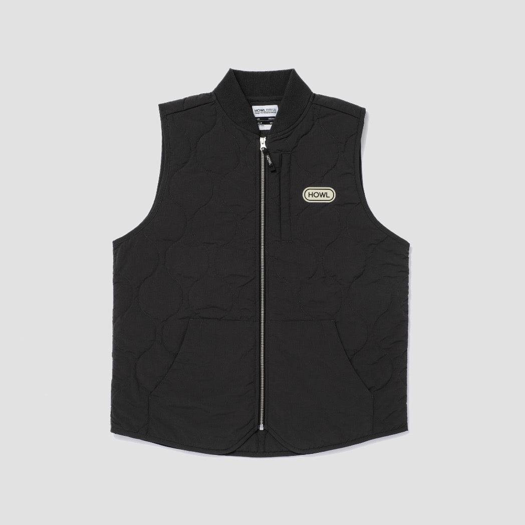 Howl Onion Quilted Vest in Black 2024 - M I L O S P O R T