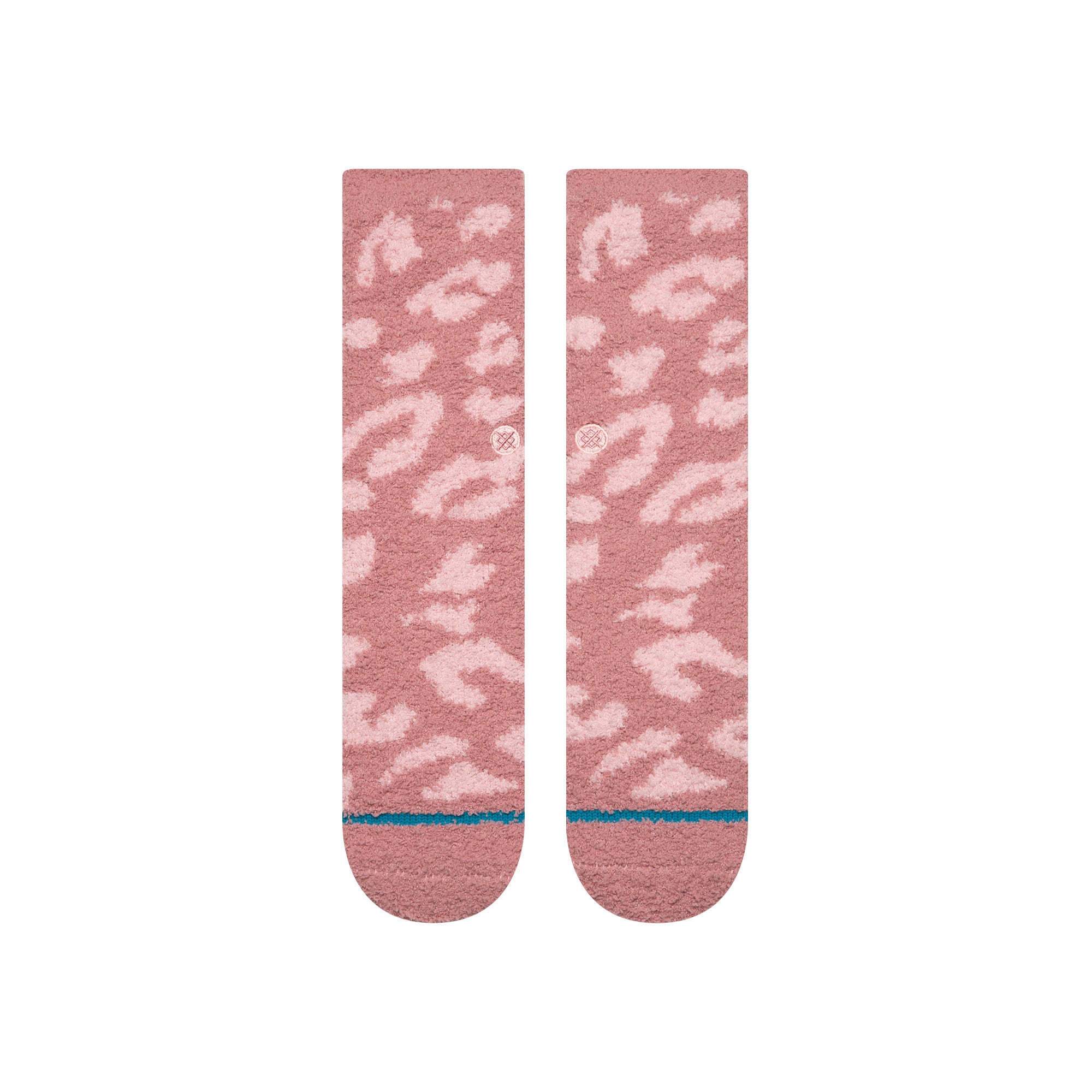 Stance Purrfect Crew Socks in Dusty Rose