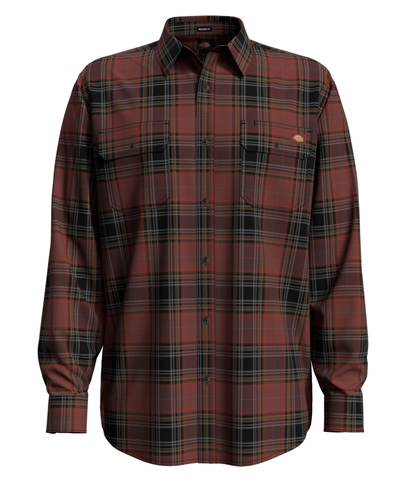 Dickies Long Sleeve Flex Flannel Shirt