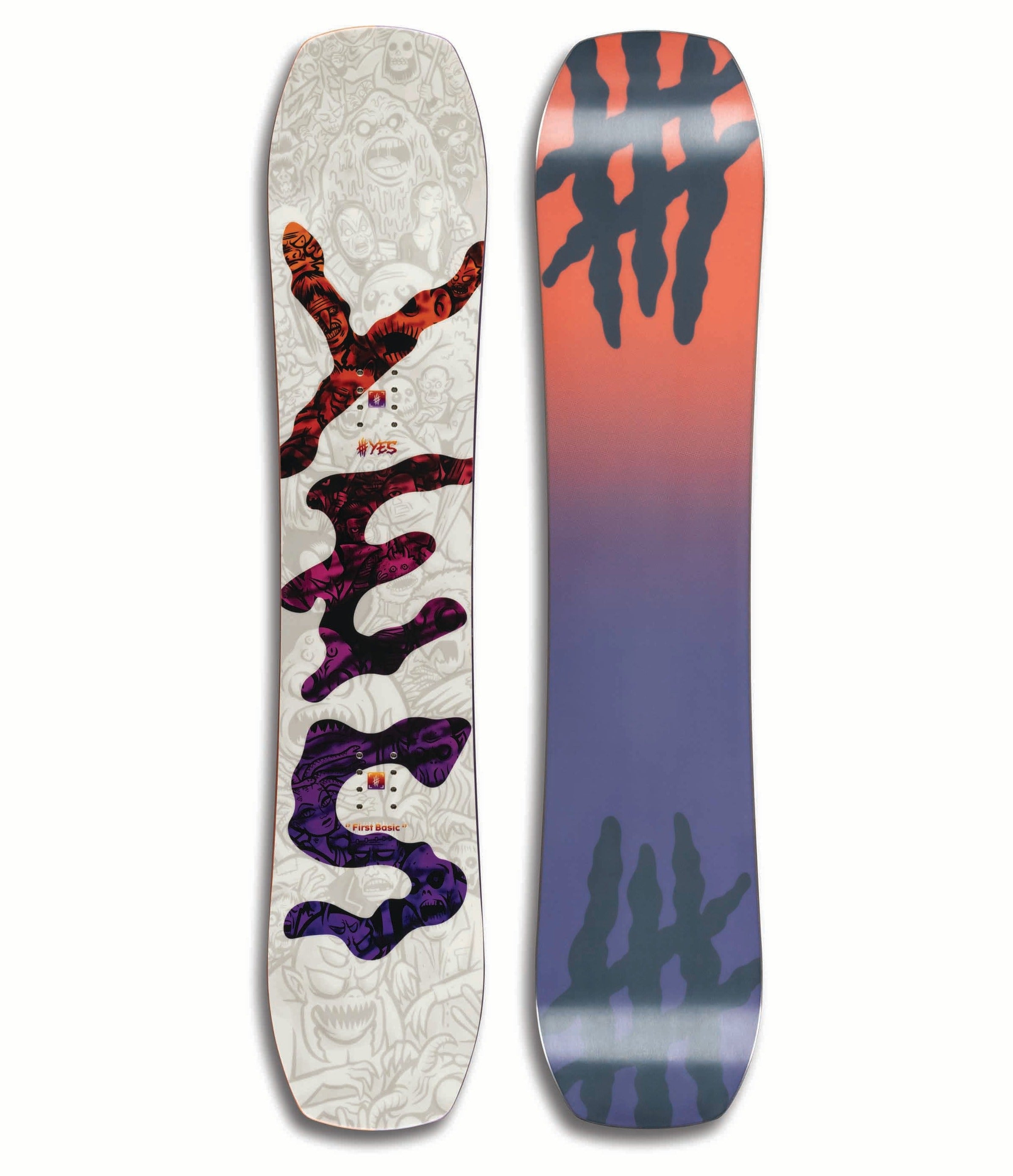 Yes First Basic Kids Snowboard 2025 - M I L O S P O R T