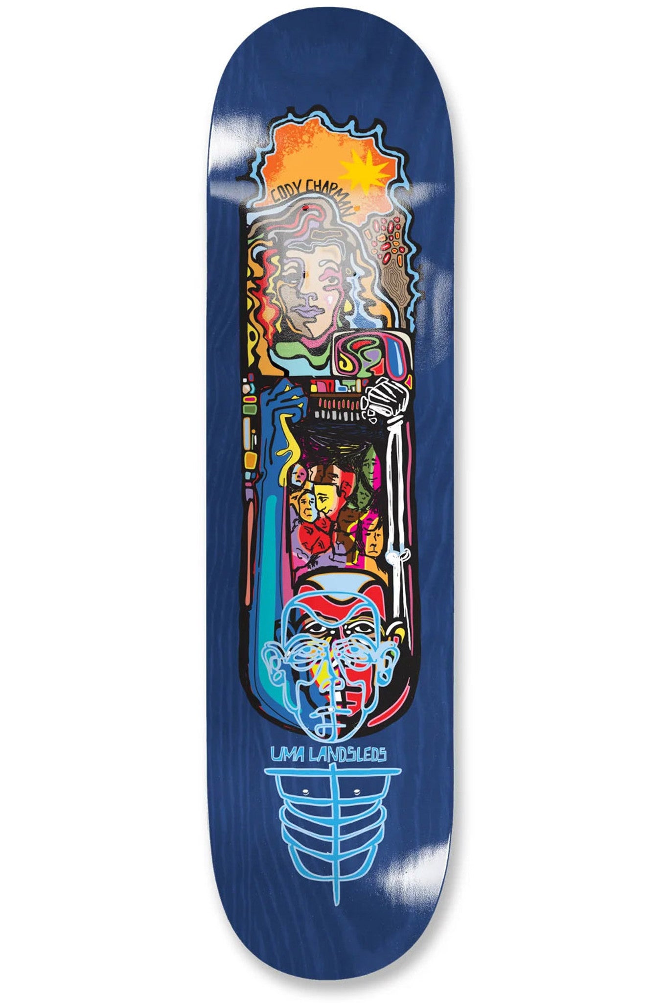 Uma Streams Cody Chapman Skateboard Deck in 8.5'' - M I L O S P O R T