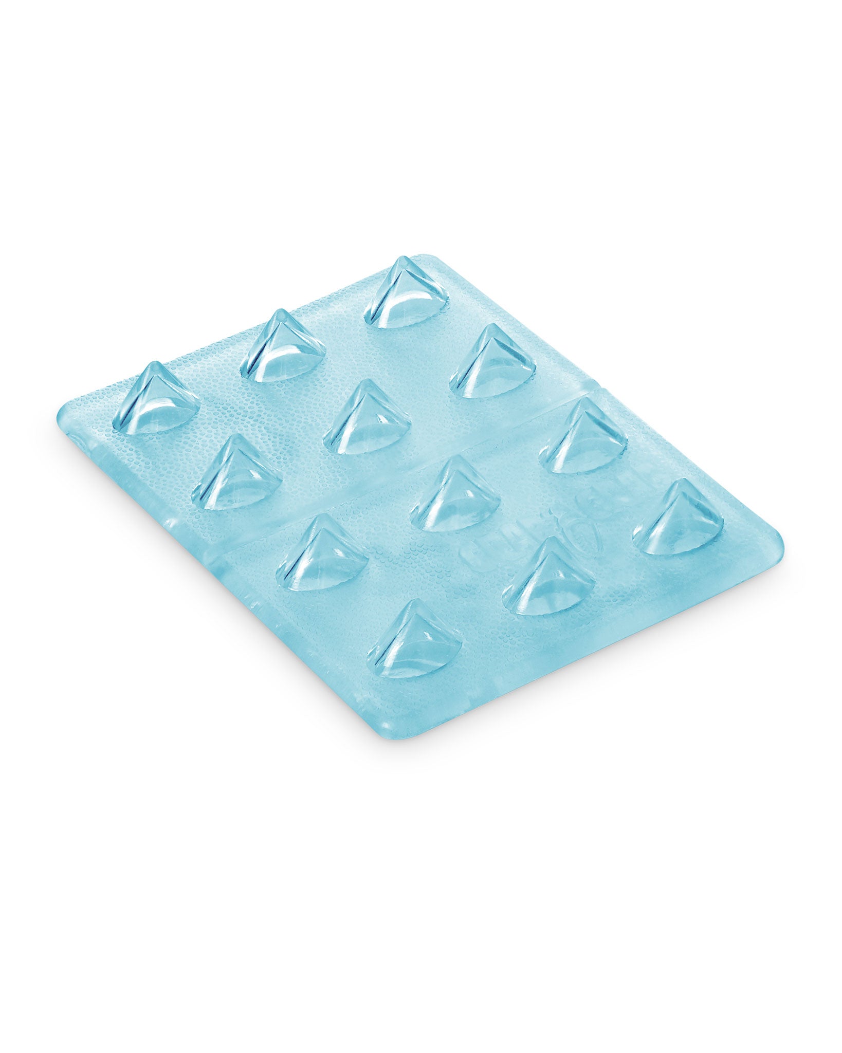 Crab Grab Mini Shark Teeth Traction Stomp Pad in Clear Blue 2025