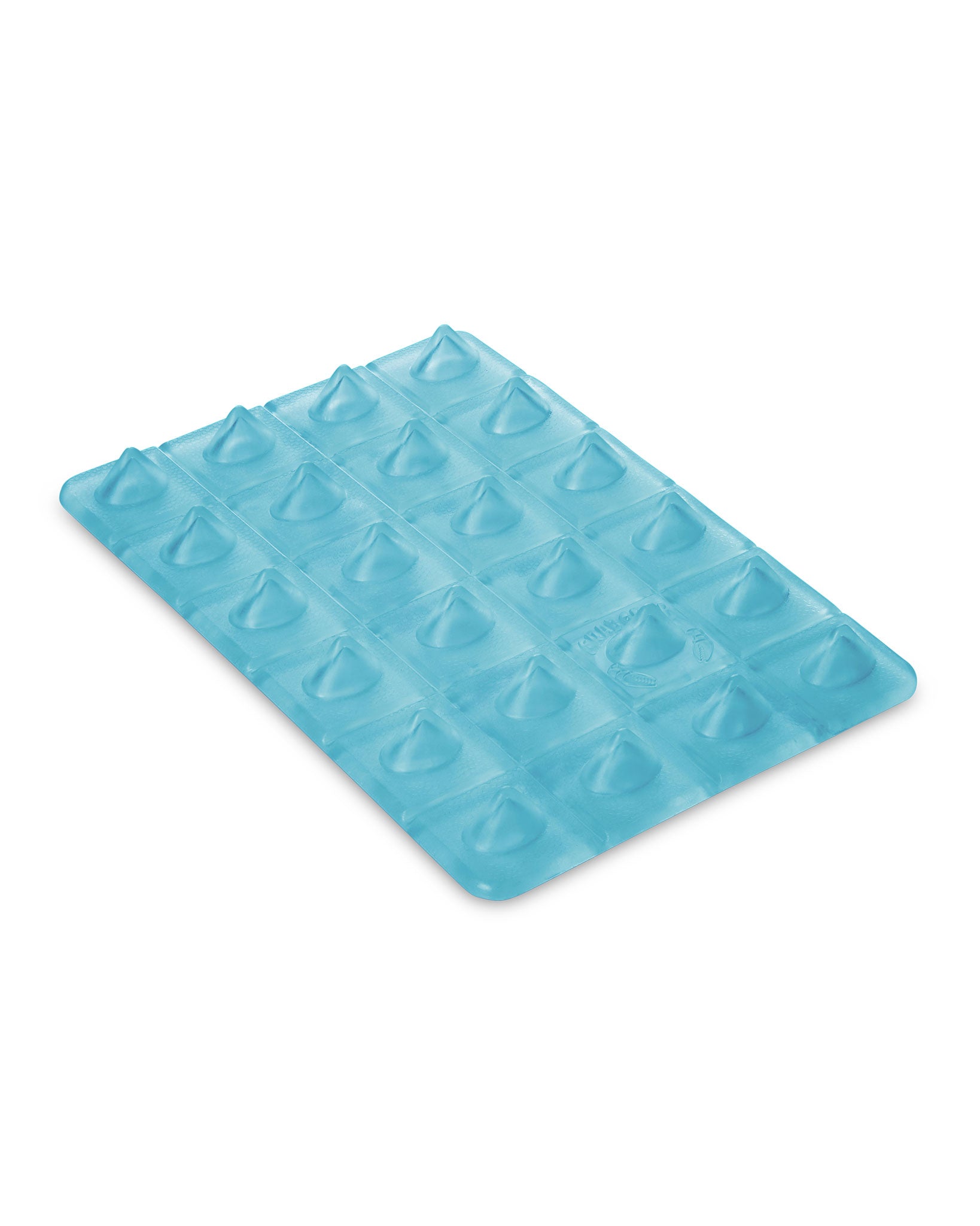 Crab Grab Shark Teeth Traction Stomp Pad in Clear Blue 2025