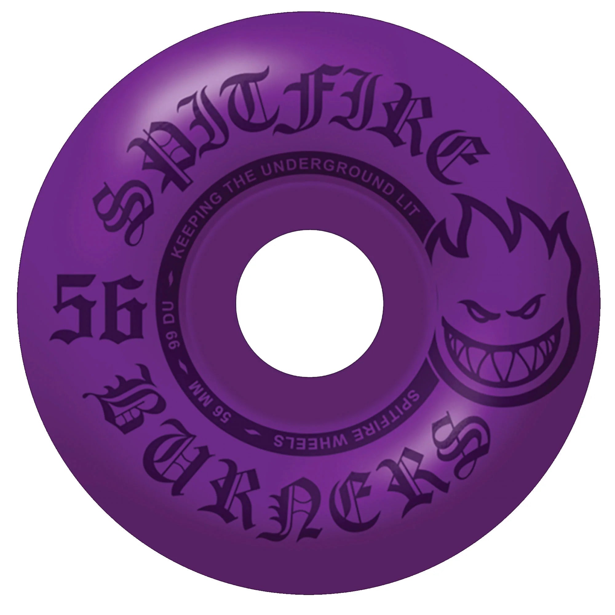 Spitfire Burner Purple Skate Wheel