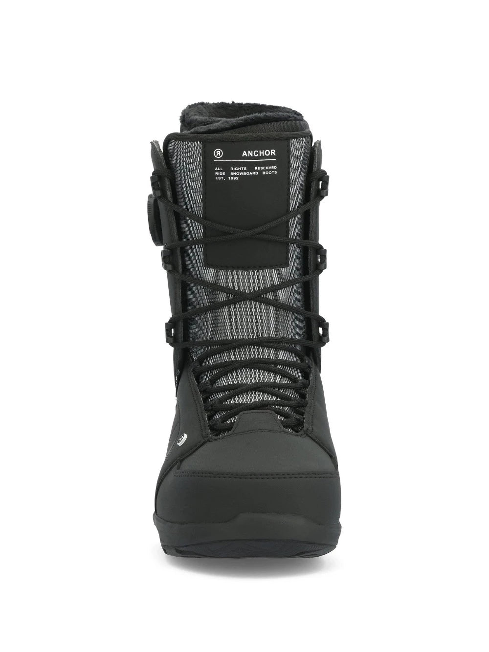 Ride Anchor Snowboard Boot in Black 2024 - M I L O S P O R T