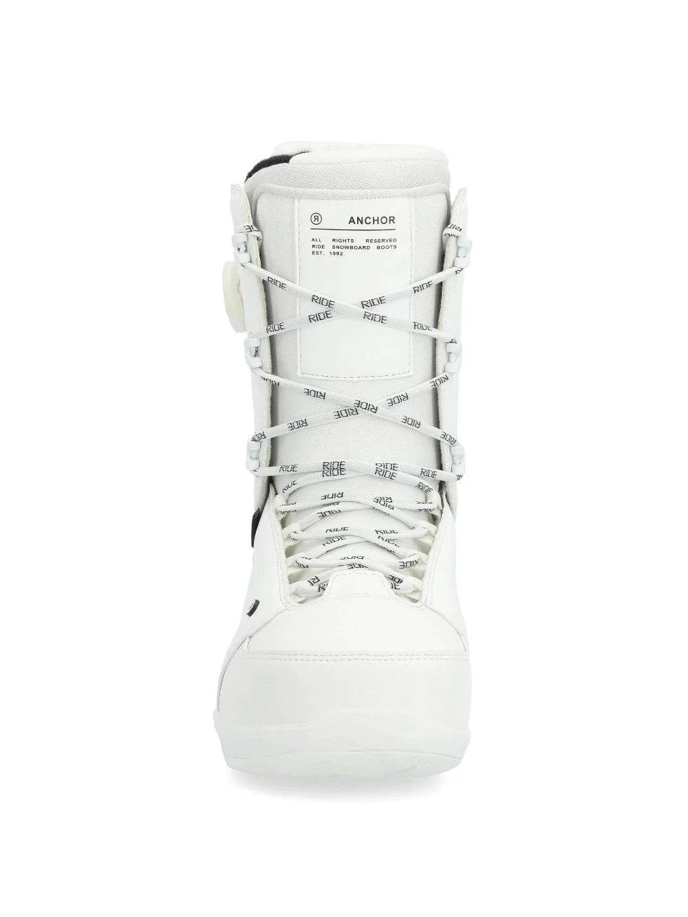 Ride Anchor Snowboard Boot in White 2024 - M I L O S P O R T