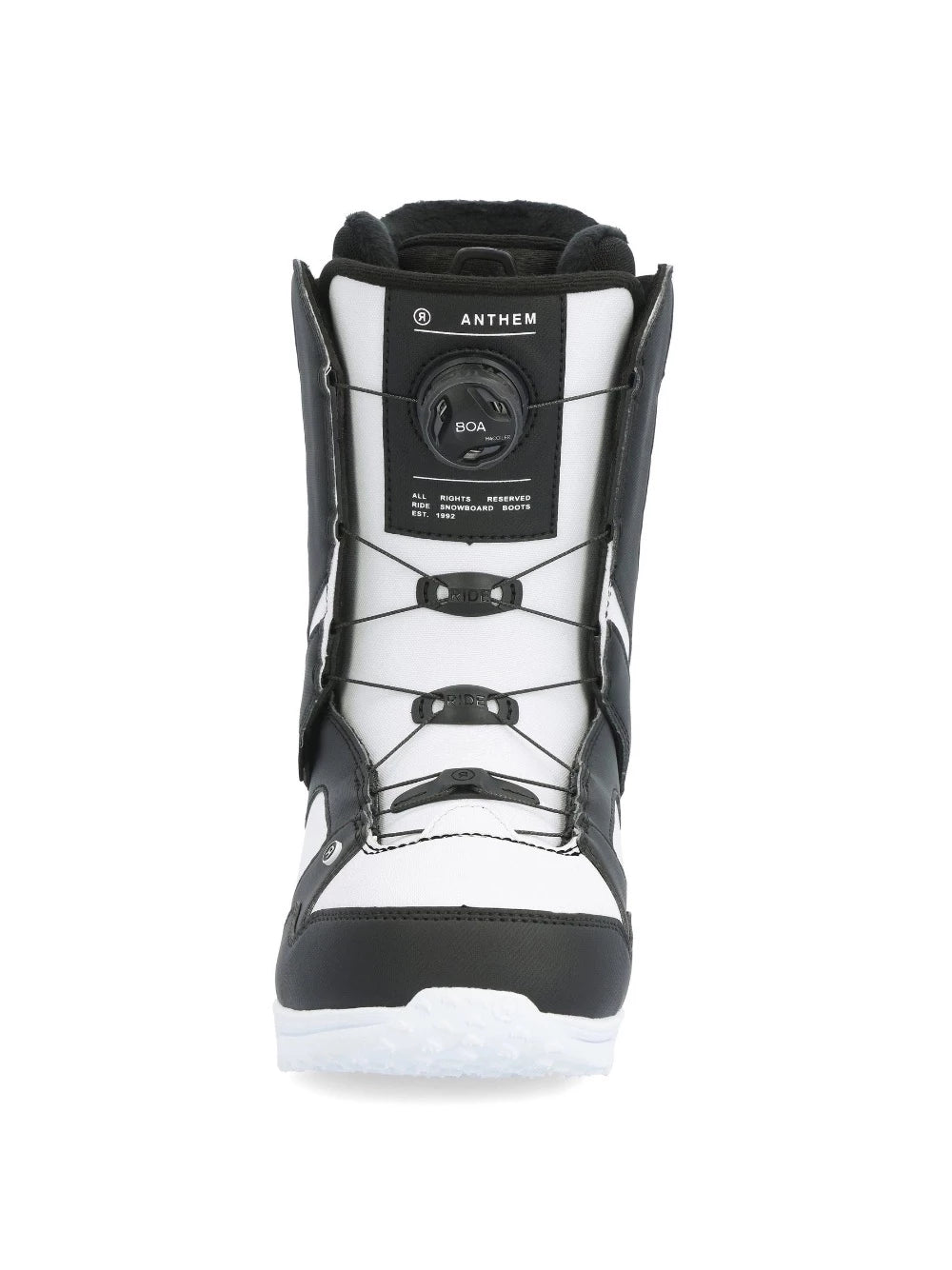 Ride Anthem Snowboard Boot in White 2024 - M I L O S P O R T