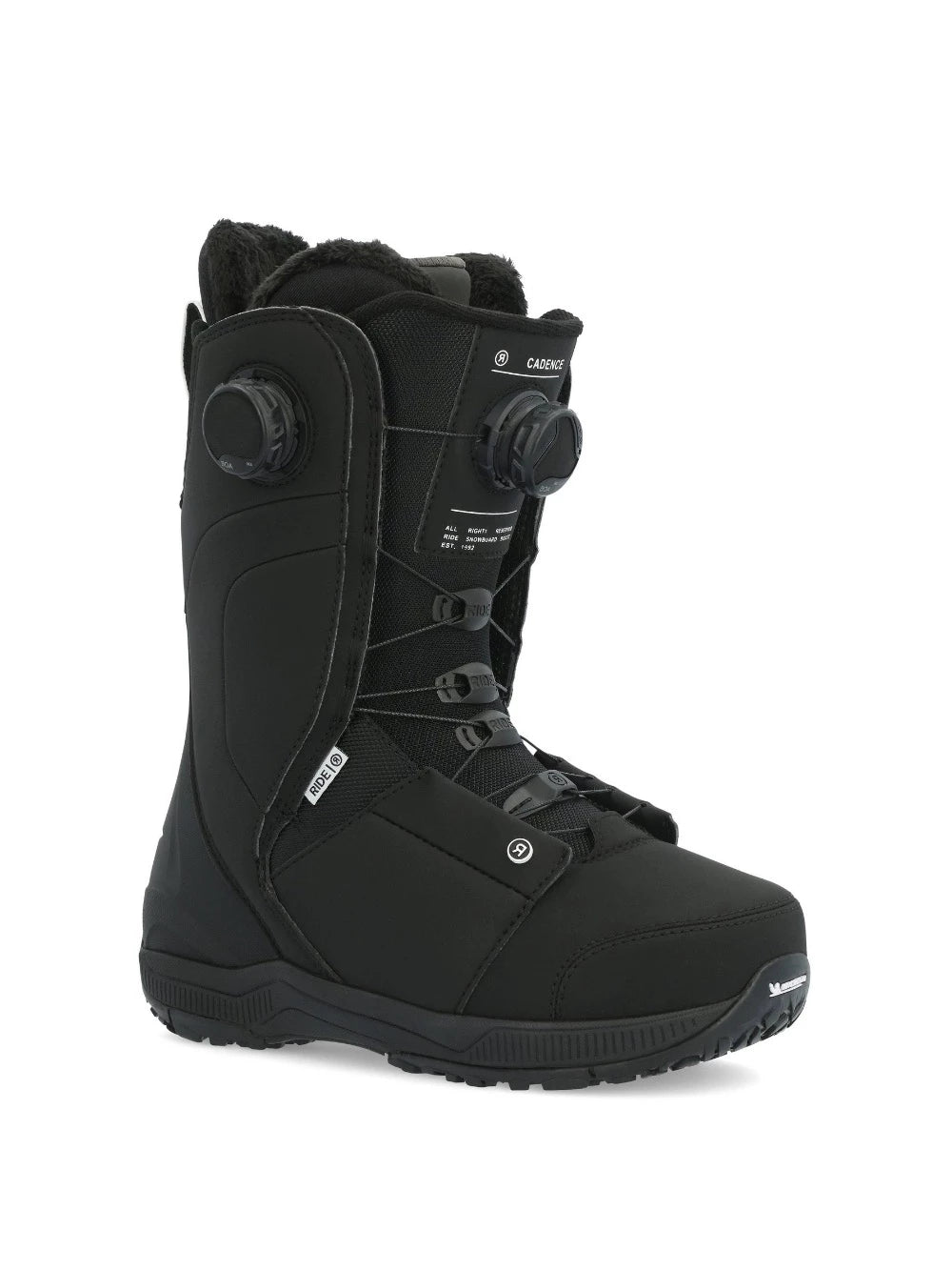 Ride Cadence Womens Snowboard Boot in Black 2024 - M I L O S P O R T