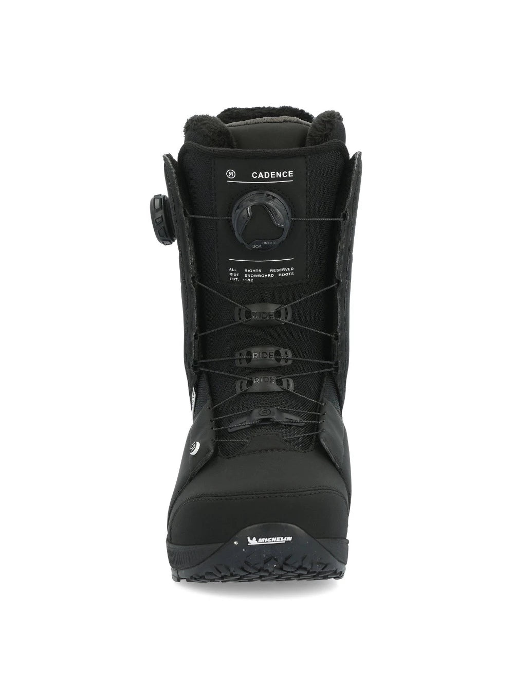 Ride Cadence Womens Snowboard Boot in Black 2024 - M I L O S P O R T