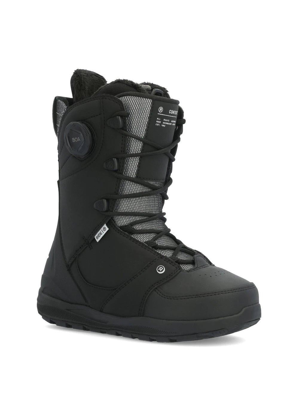 Ride Context Womens Snowboard Boot in Black 2024 - M I L O S P O R T