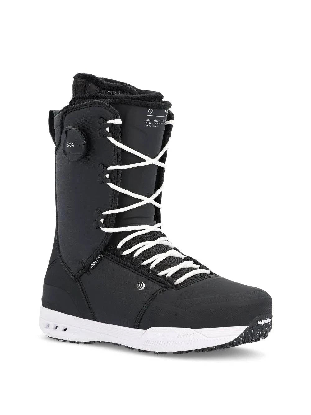 Ride Fuse Snowboard Boot in Black 2024 - M I L O S P O R T