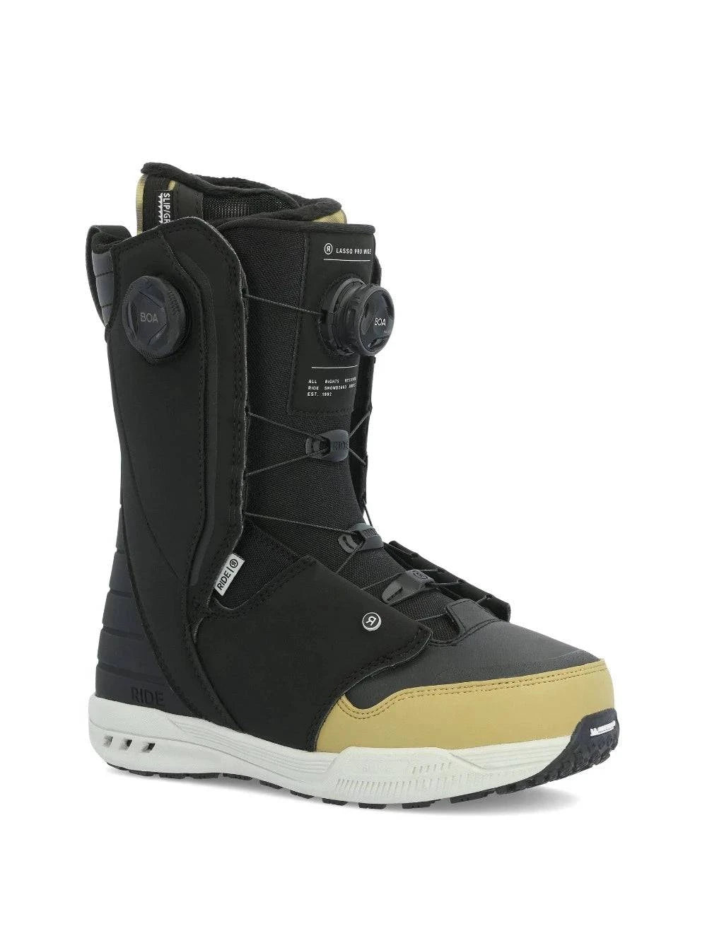 Ride Lasso Pro Wide Snowboard Boot in Black 2024 - M I L O S P O R T