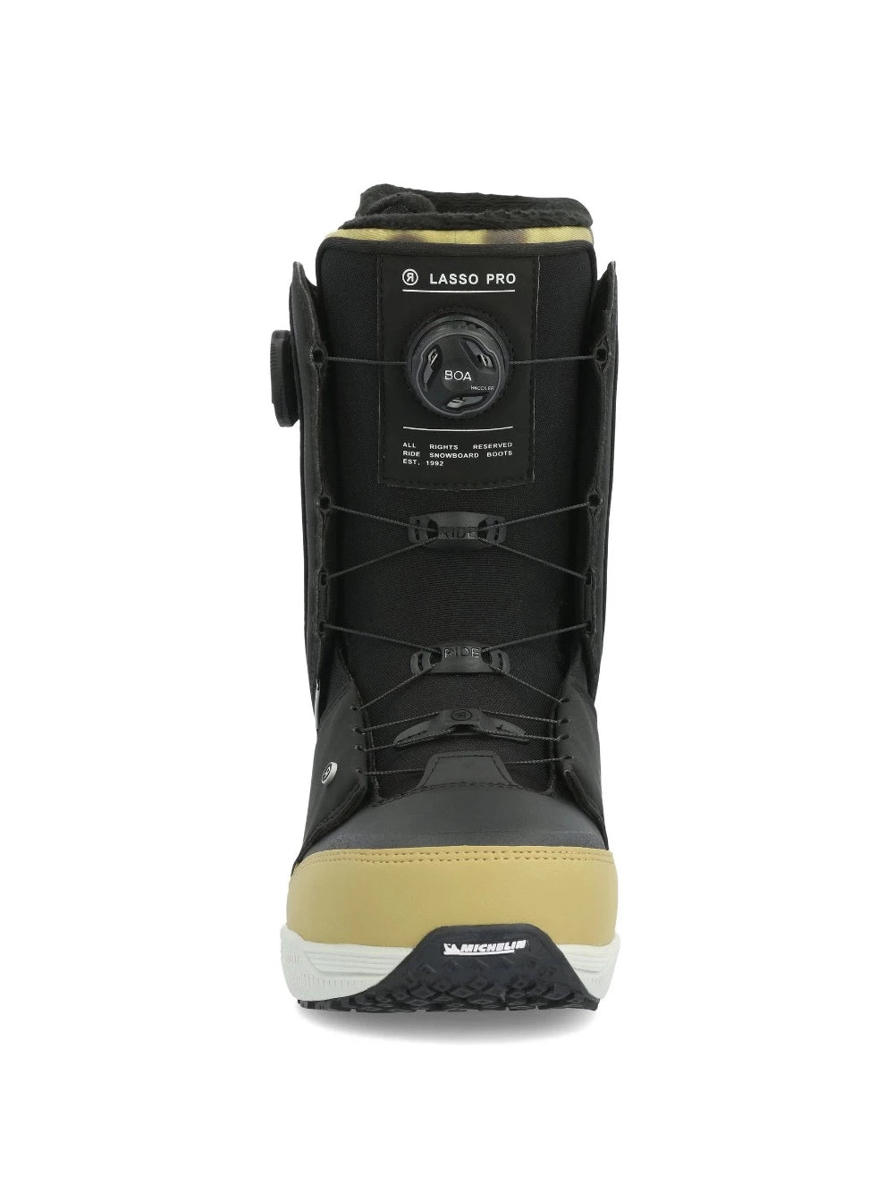 Ride Lasso Pro Snowboard Boot in Black 2024 - M I L O S P O R T