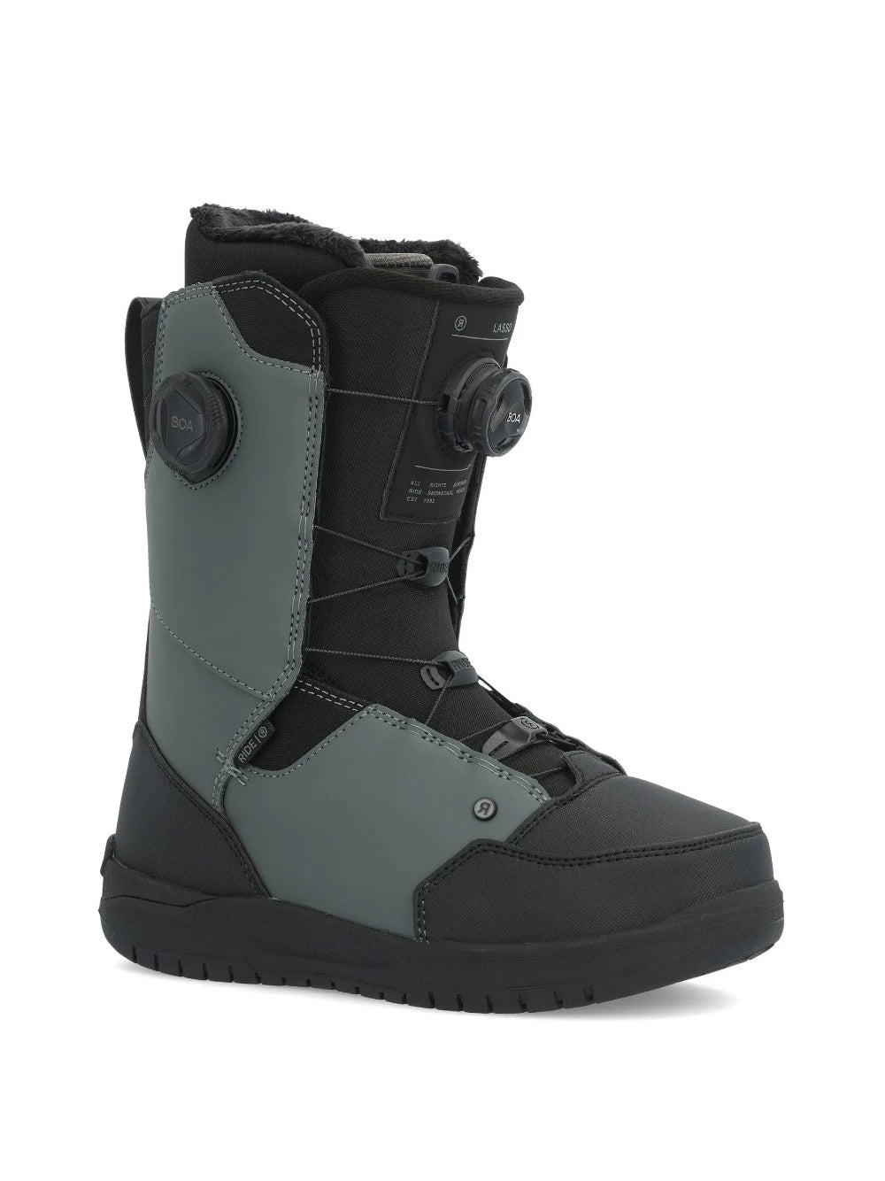 Ride Lasso Snowboard Boot in Grey 2024 - M I L O S P O R T