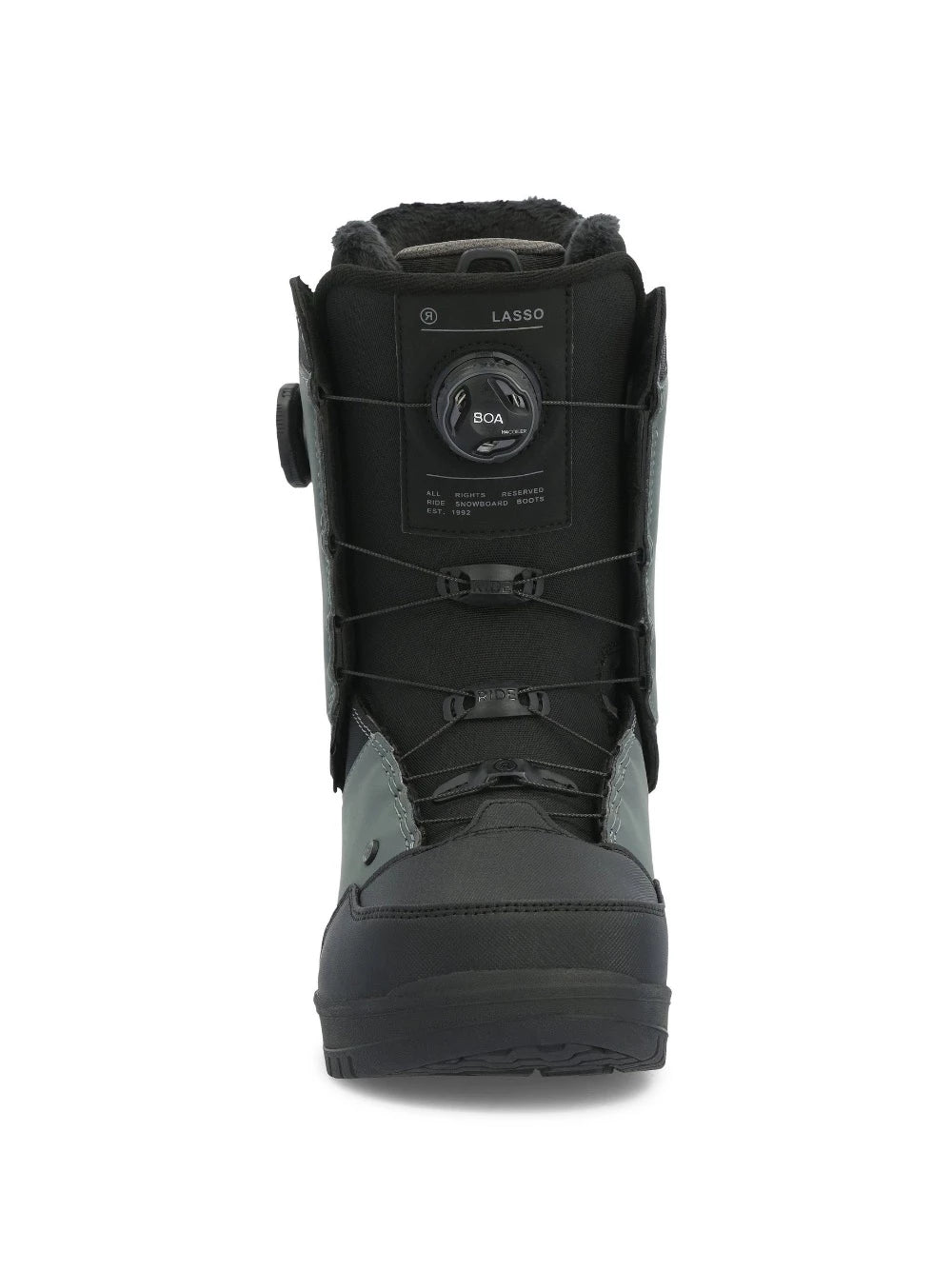 Ride Lasso Snowboard Boot in Grey 2024 - M I L O S P O R T