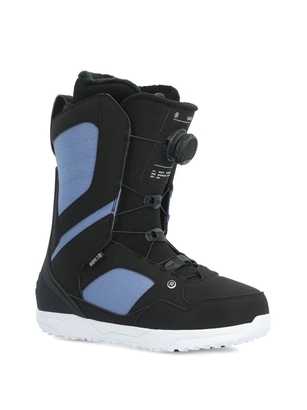 Ride Sage Womens Snowboard Boot in Iris 2024 - M I L O S P O R T