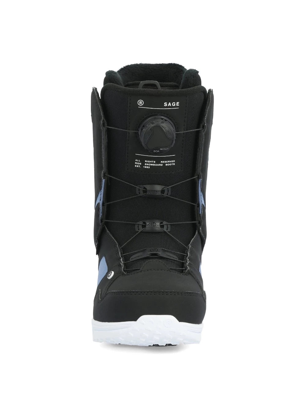 Ride Sage Womens Snowboard Boot in Iris 2024 - M I L O S P O R T