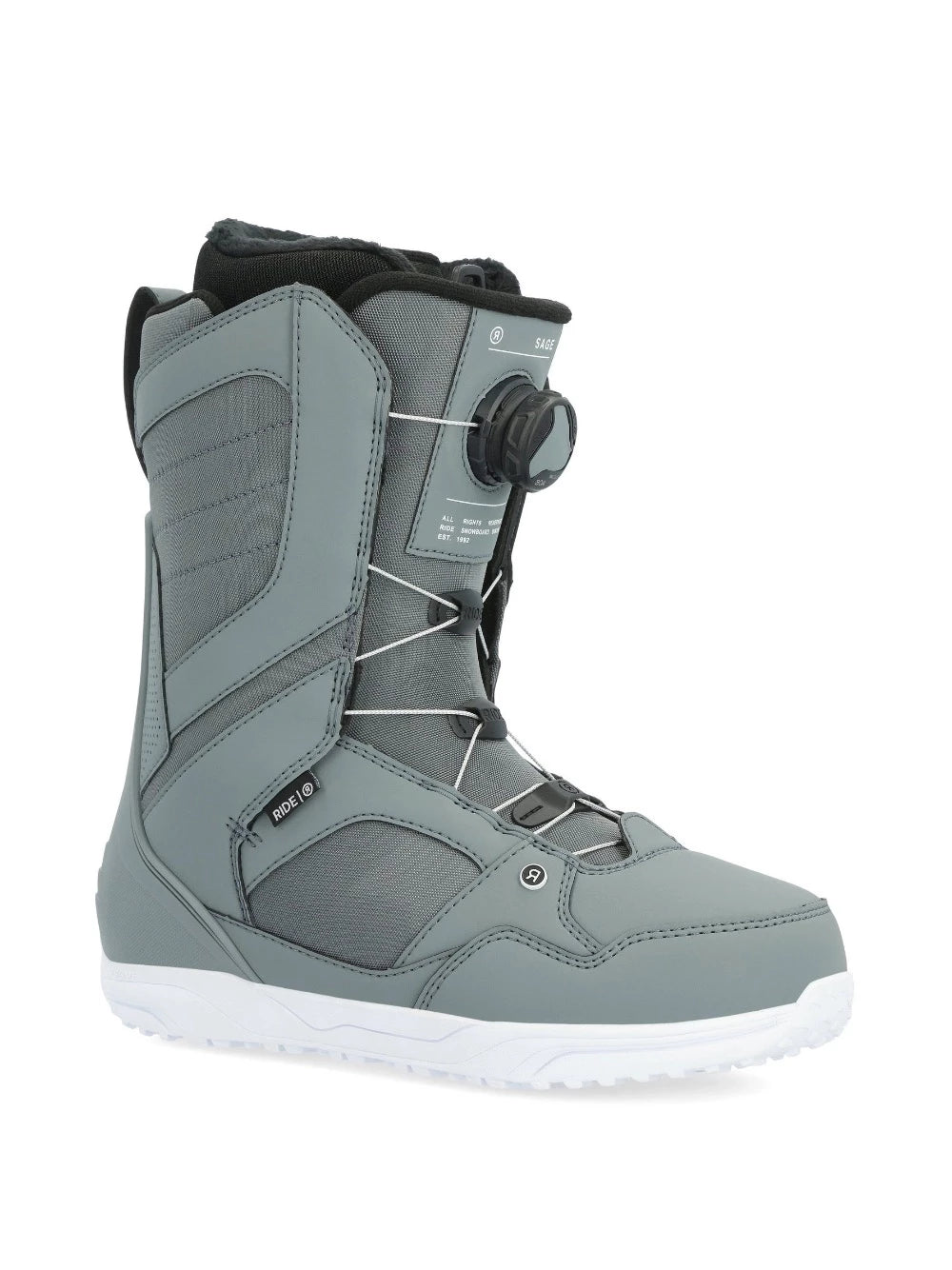 Ride Sage Womens Snowboard Boot in Slate 2024 - M I L O S P O R T