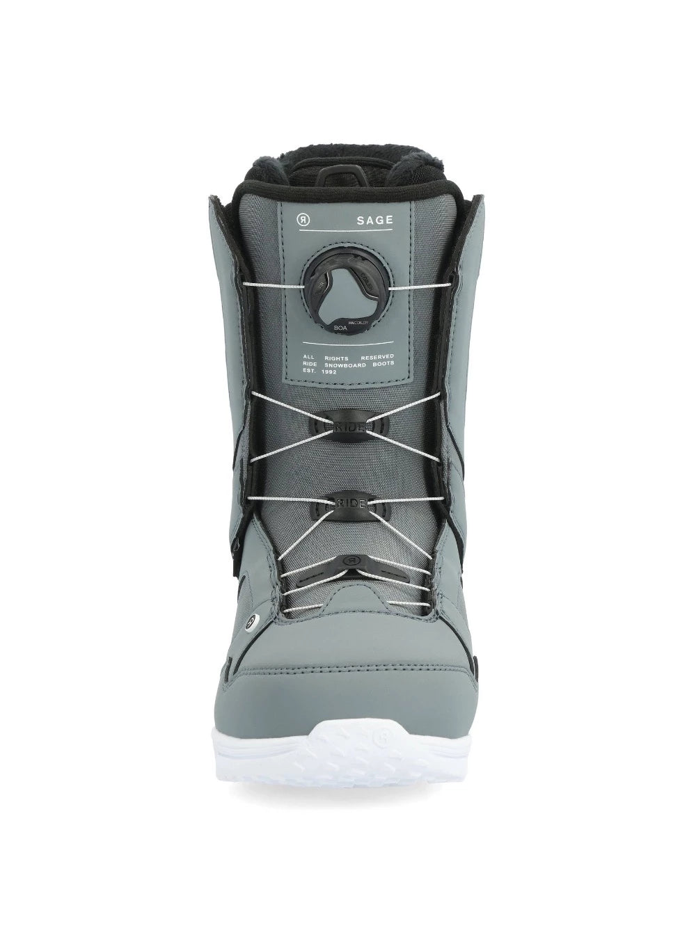 Ride Sage Womens Snowboard Boot in Slate 2024 - M I L O S P O R T