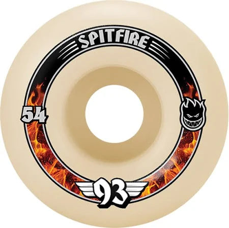 Spitfire Formula Four Natural Radial Soft Slides Skate Wheel 93a