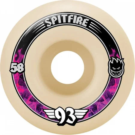 Spitfire Formula Four Natural Radial Soft Slides Skate Wheel 93a