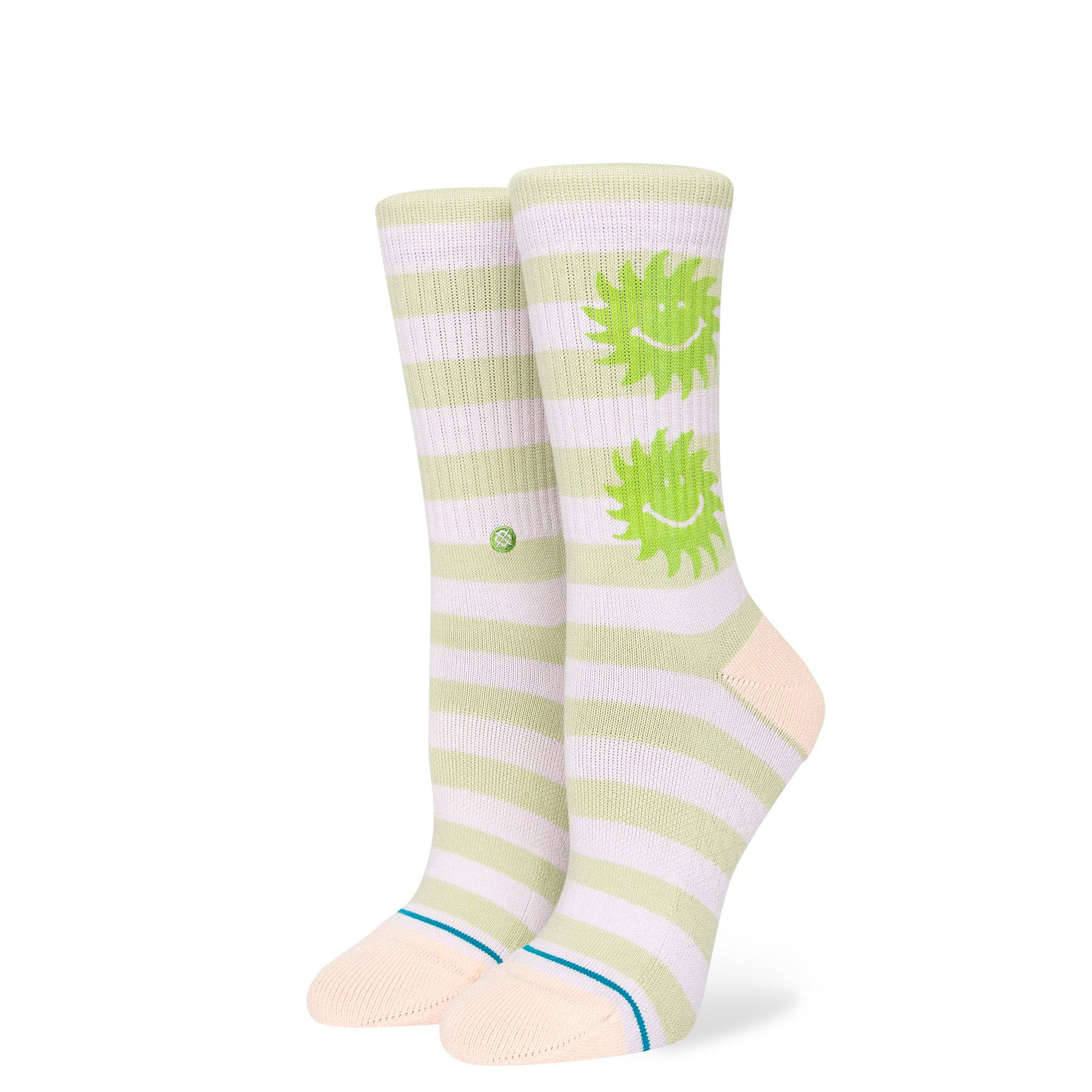 Stance Smiley Crew Sock in Ray - M I L O S P O R T