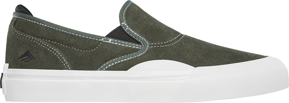 Emerica Wino G6 Slip-on in Olive/White - M I L O S P O R T