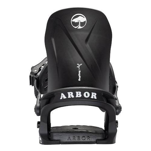 Arbor Sapling Kids Snowboard Binding in Black 2024 - M I L O S P O R T