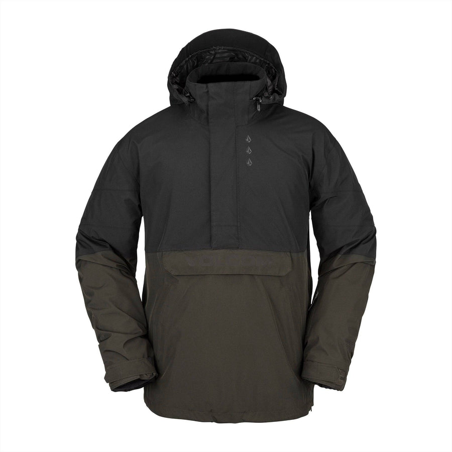 2022 Volcom Melo Gore-Tex Pullover in Black Green