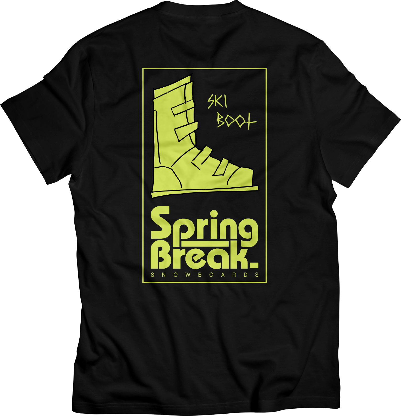 Capita SB Ski Boot T Shirt in Black 2024 - M I L O S P O R T