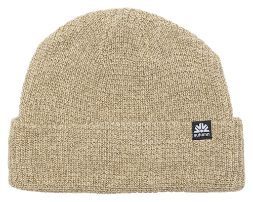 Autumn Simple Beanie In Oatmeal - M I L O S P O R T