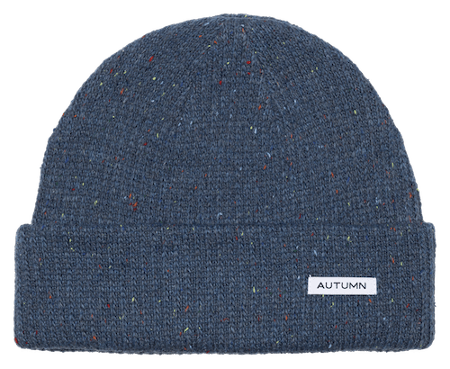 Autumn Speckled Beanie In Slate - M I L O S P O R T