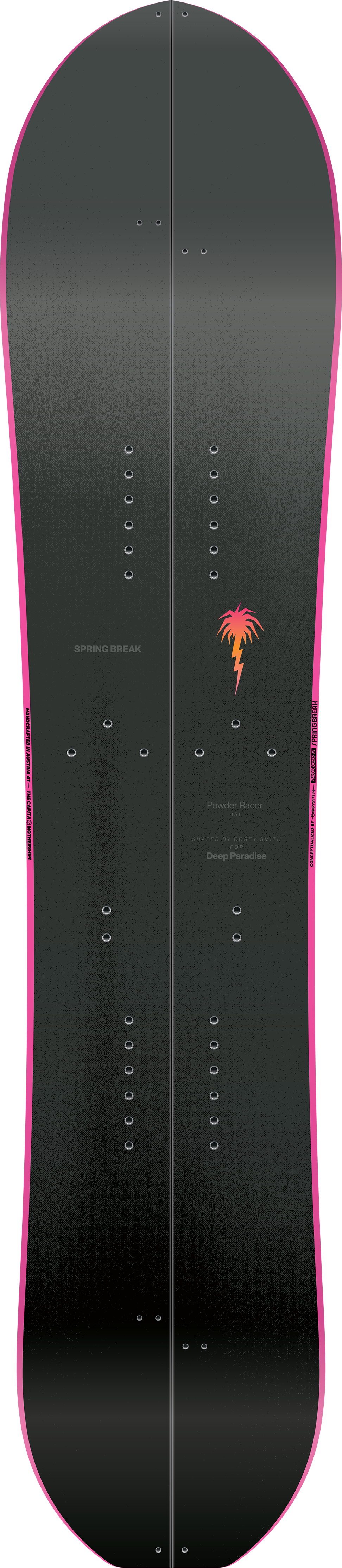 Capita SB Powder Racer Split (Spring Break) Snowboard 2024 - M I L O S P O R T