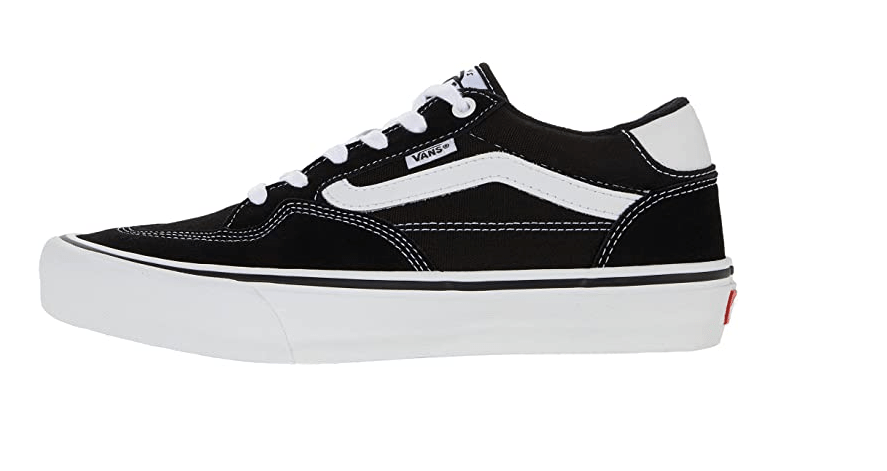 Vans Rowan Skate Shoe in Black and White - M I L O S P O R T