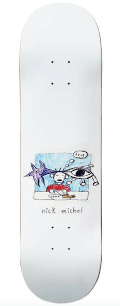 Frog Carrots (Nick Michel Pro) Skateboard Deck in 8.5'' - M I L O S P O R T