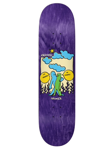 Krooked Cromer Happy Skateboard in 8.12 " - M I L O S P O R T