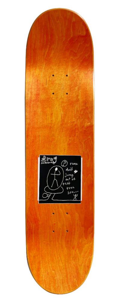 Frog Skateboards Tree Jump Jesse Alba Deck (Orange) 8.25 - M I L O S P O R T