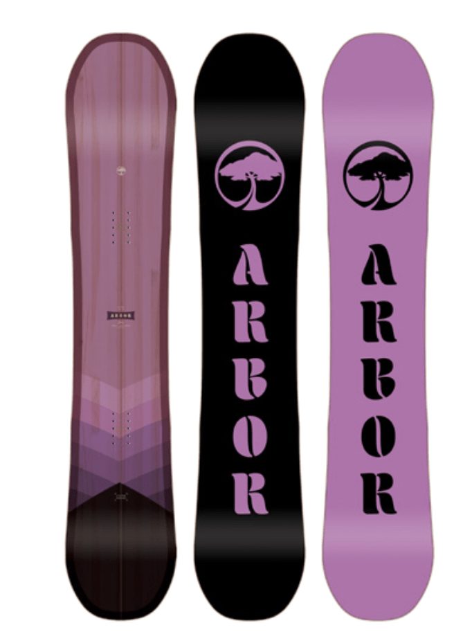 Arbor Ethos Rocker Womens Snowboard 2024 - M I L O S P O R T