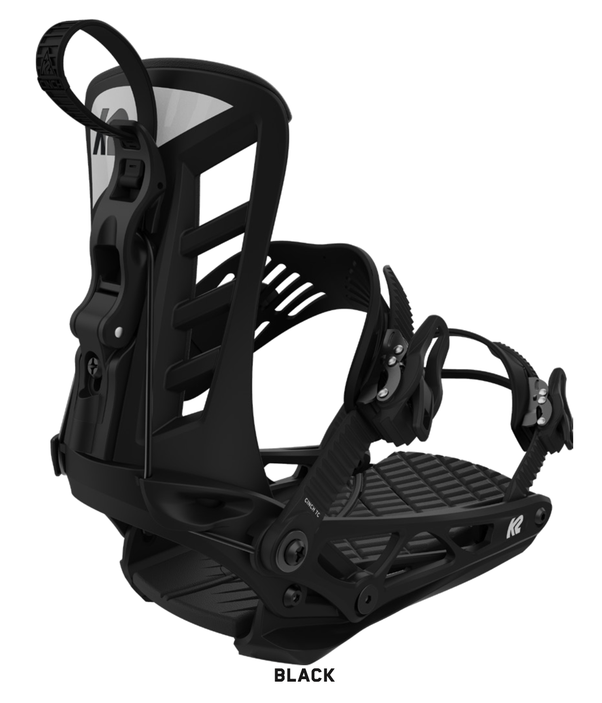 K2 Cinch TC Snowboard Bindings in Black 2024 - M I L O S P O R T