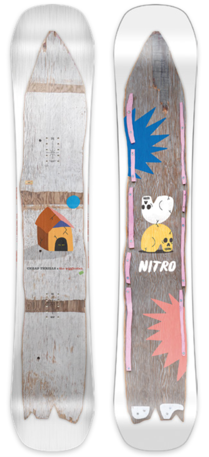 Nitro Cheap Trills Wide Snowboard 2024 - M I L O S P O R T