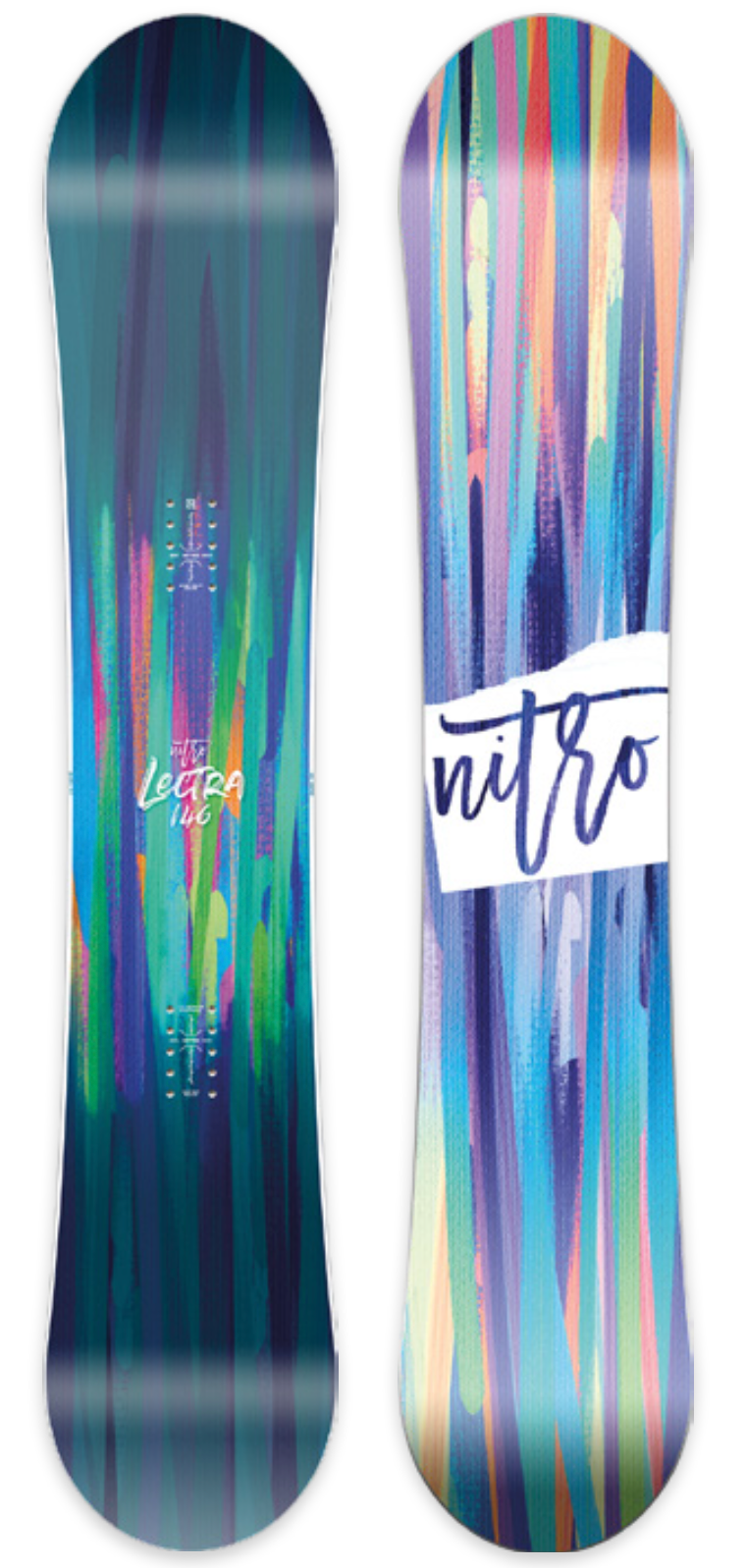 Nitro Lectra Brush Womens Snowboard 2024 - M I L O S P O R T