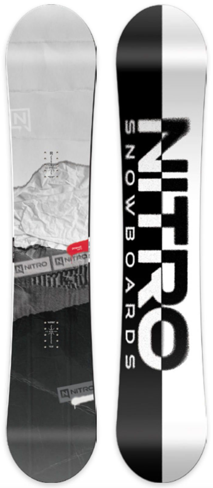 Nitro Prime Raw Wide Snowboard 2024 - M I L O S P O R T