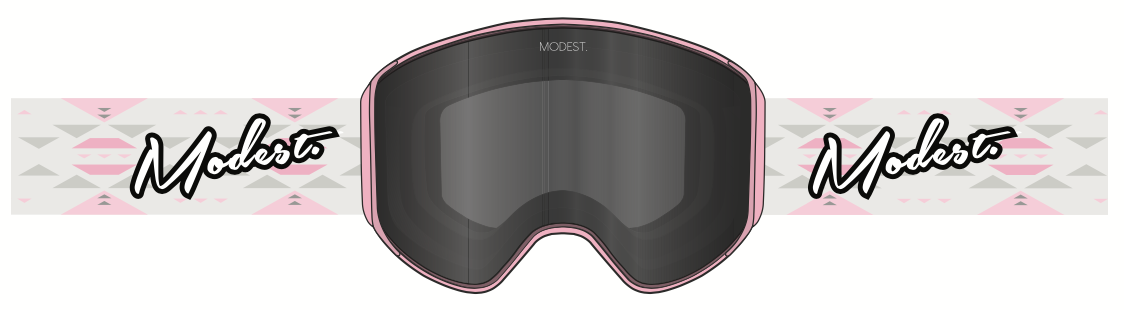 Modest Mage 2.0 Snow Goggle in Aztec Pink - M I L O S P O R T