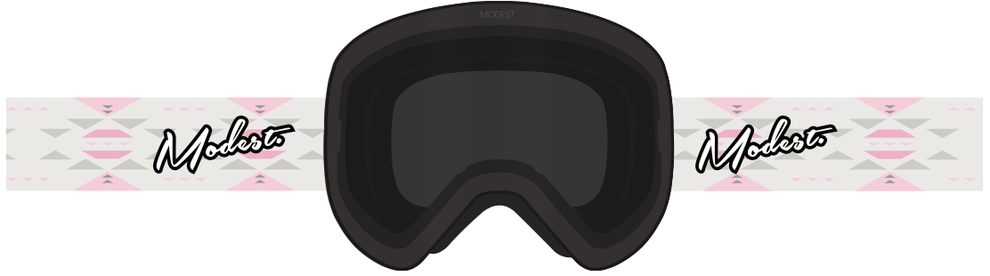 Modest Pulse Snow Goggle in Pink Aztec - M I L O S P O R T