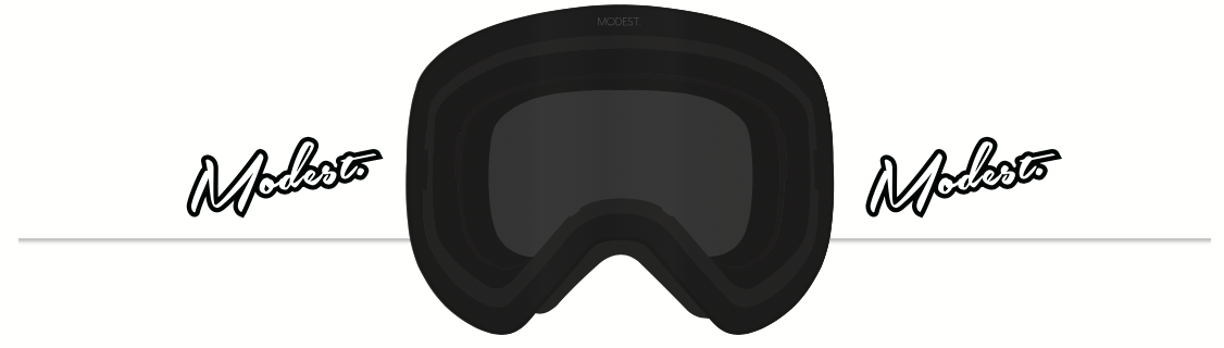 Modest Pulse Snow Goggle in White - M I L O S P O R T