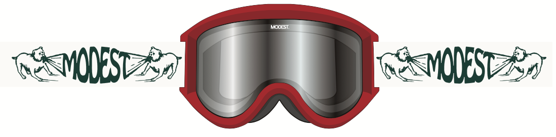 Modest Team Snow Goggle in Torn - M I L O S P O R T