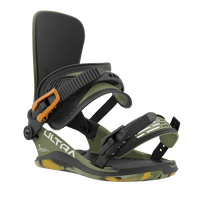 The Union Mens Ultra Snowboard Binding in Army Green 2024