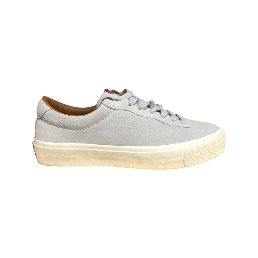 Last Resort VM001 Suede Lo Skate Shoe in White and White - M I L O S P O R T